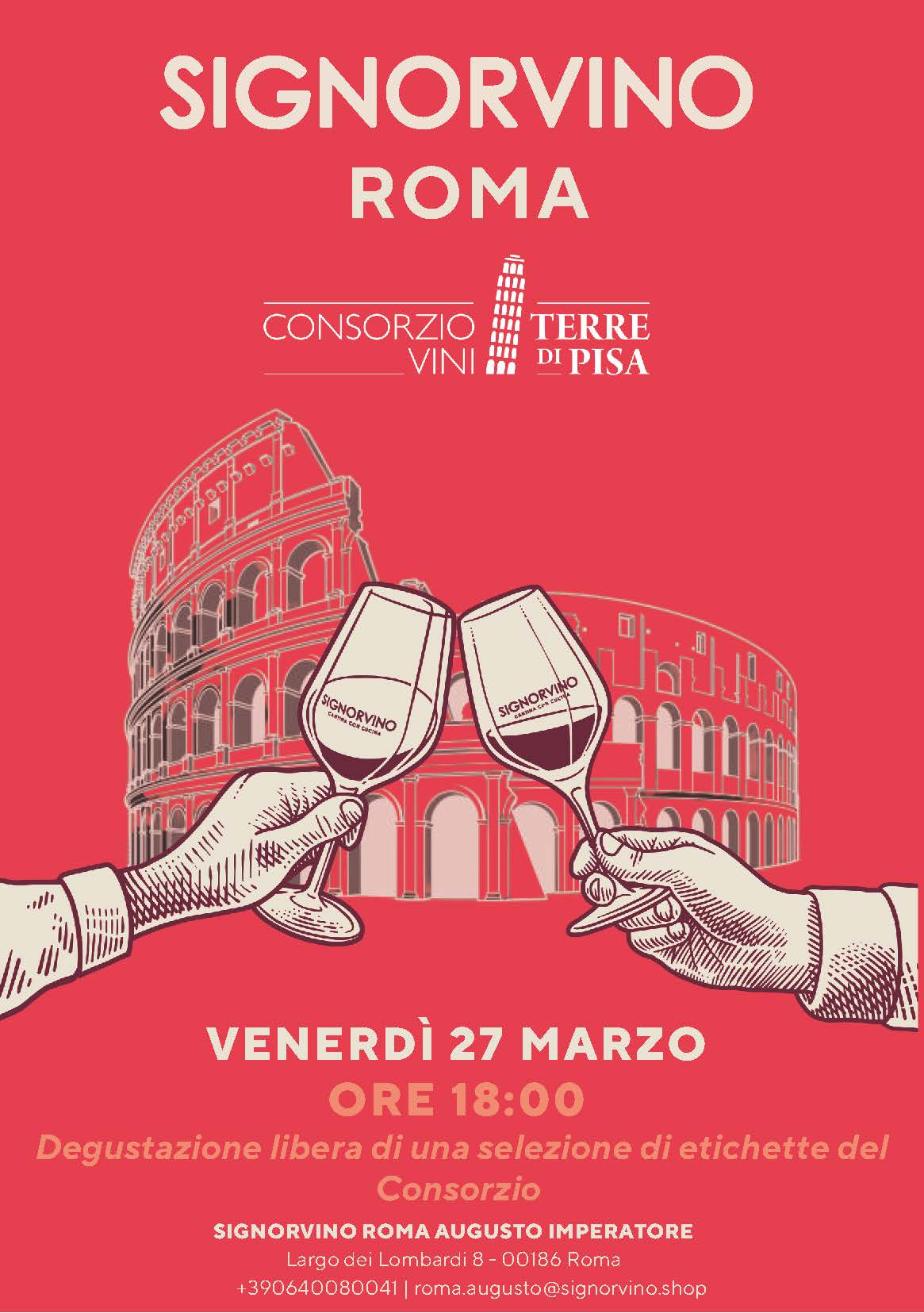 LA DOC TERRA DI PISA SI PRESENTA A ROMA